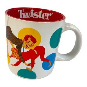 Hasbro Gaming Twister Oversized 20 Oz Ceramic Coffee Mug